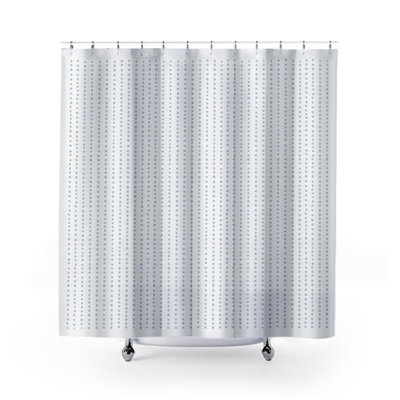 Thora Dots Mid-Century Shower Curtain