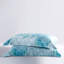 Ensemble de housse de couette 500 pièces Ardy Aqua / White