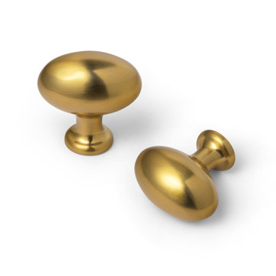 1.4" Length Oval Knob Multipack