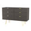 Turah 6 Drawer Wide Chest (Ready Assembled)-1835912789