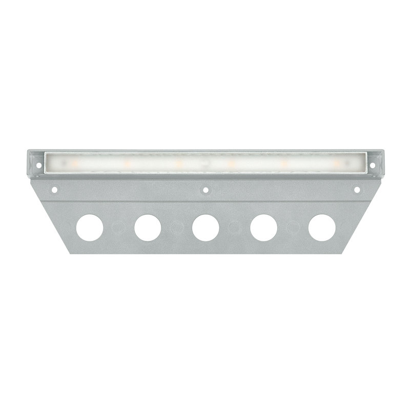 Nuvi Low Voltage Hardwired Deck Light, Titanium
