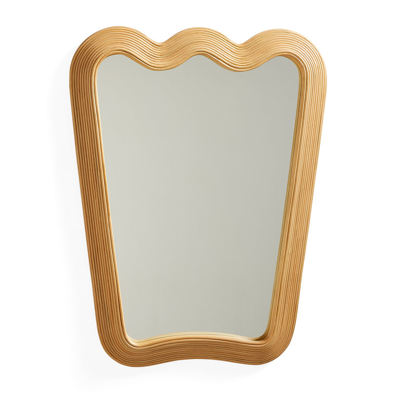 Riviera Flat Rattan Wall Mirror