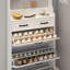 armoire à chaussures avec 3 portes et 2 tiroirs avec support, grand espace de rangement