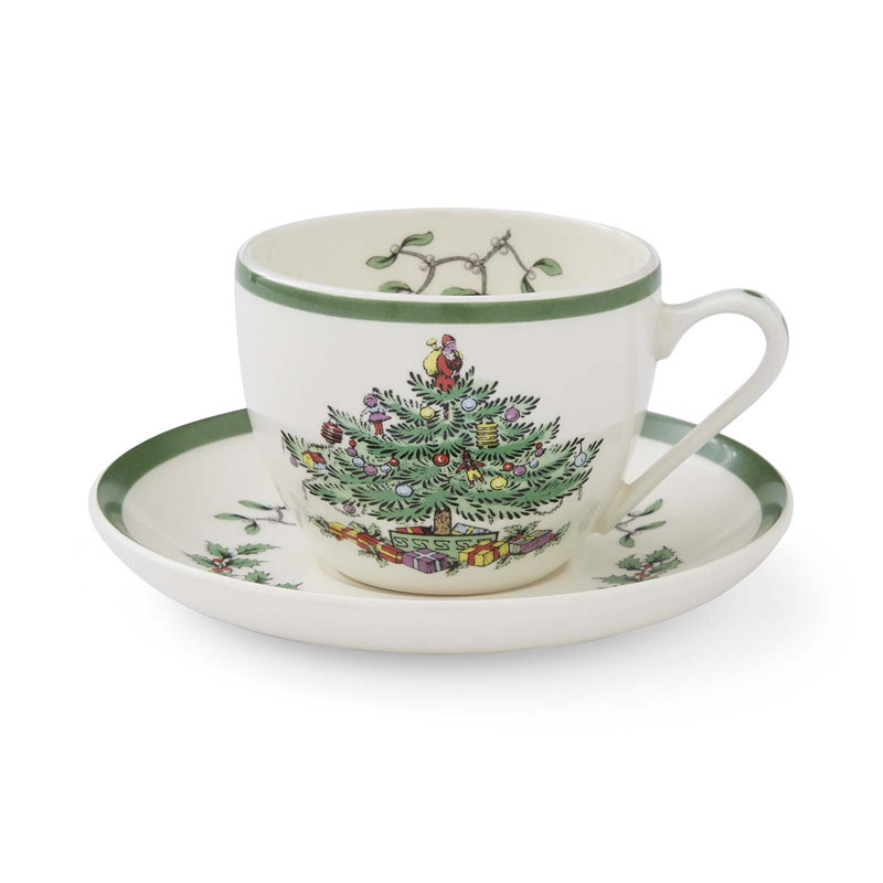7 Oz Teacup & Saucer