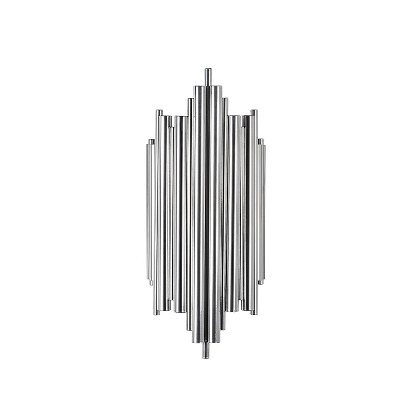Lampe murale Chinwike, Argent argent
