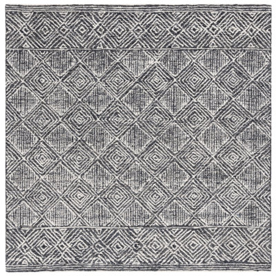 Kaitlee Hand Tufted Wool Pile Geometric Rug