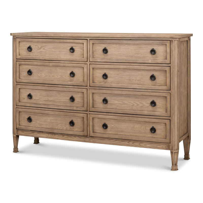 8 - Drawer Solid Wood Dresser