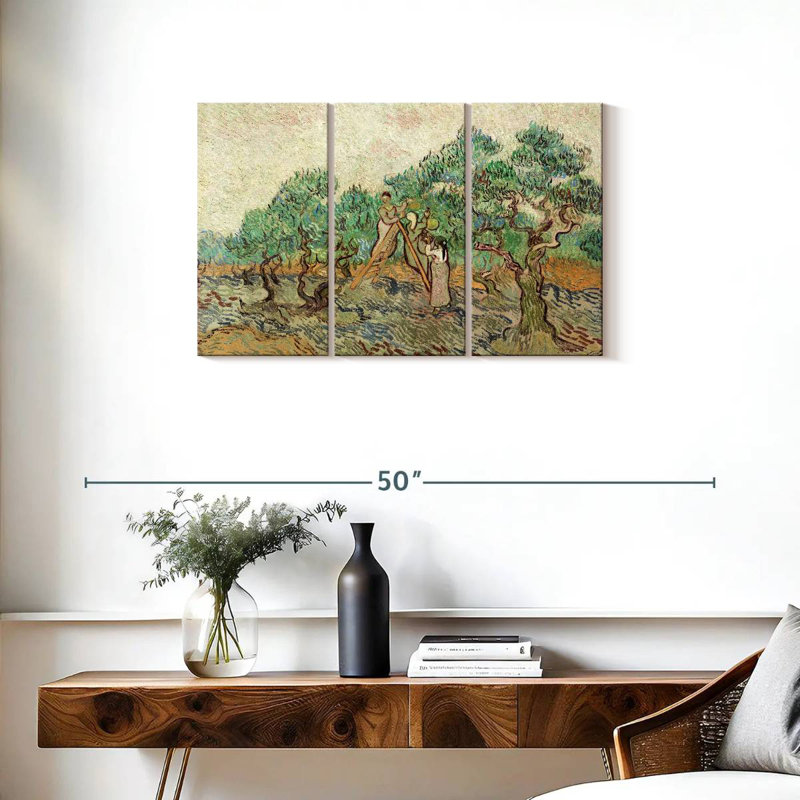 Senne The Olive Orchard, H 20 po x l 33 po