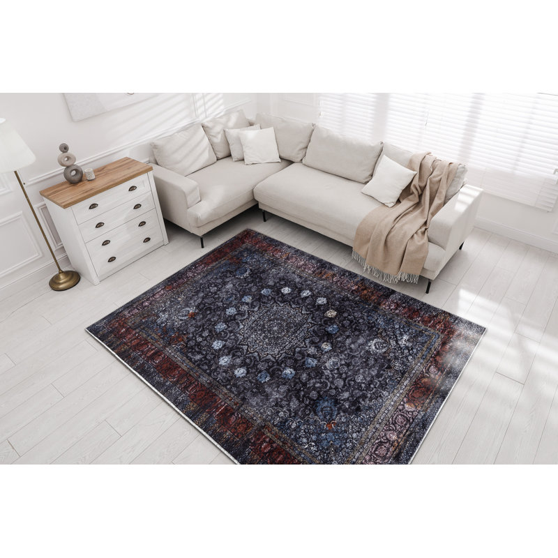 Miro Rectangle Oriental Area Rug, Rectangle 120 x 170cm