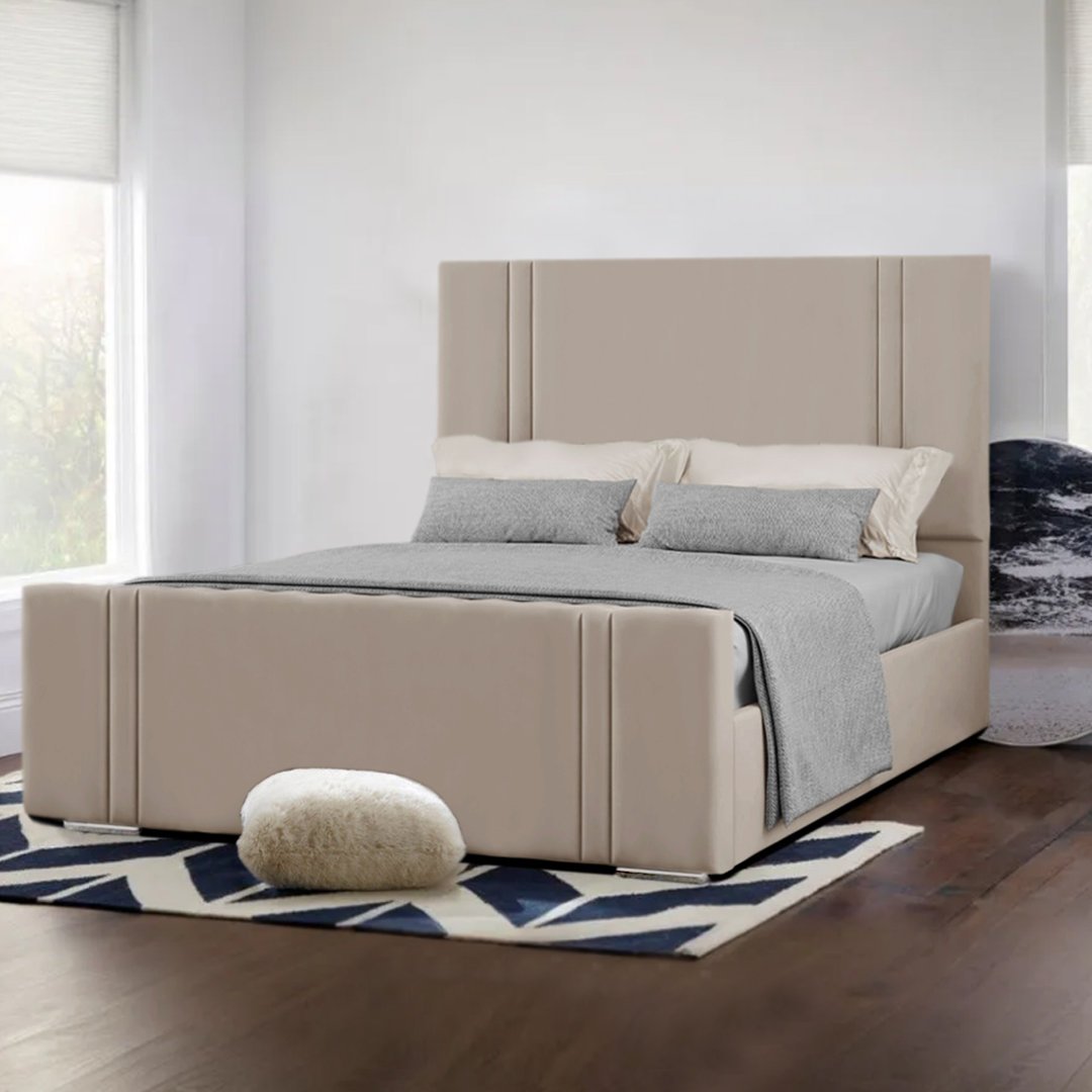 Sereno Luxe Upholstered Bed Frame