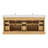 Epworth 84" Double Bath Vanity in Oak Natural Brown with Silk White Quartz Stone Top-306997768