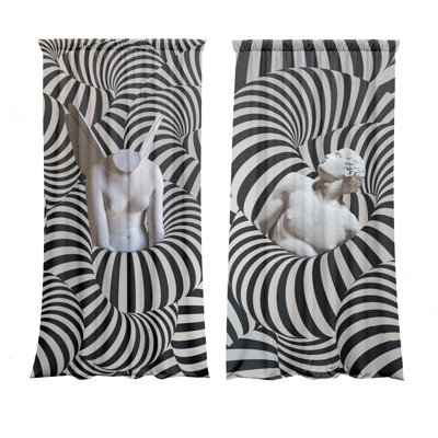 Velvet Blackout Curtain Panel Pair