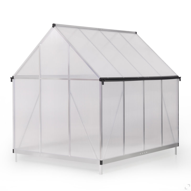 6X8 FT Polycarbonate Greenhouse