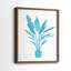 «Watercolor House Plant I», reproduction encadrée de qualité supérieure - prête à être accrochée - aucun clou requis - aucun clou requis-1422727076-1422727085