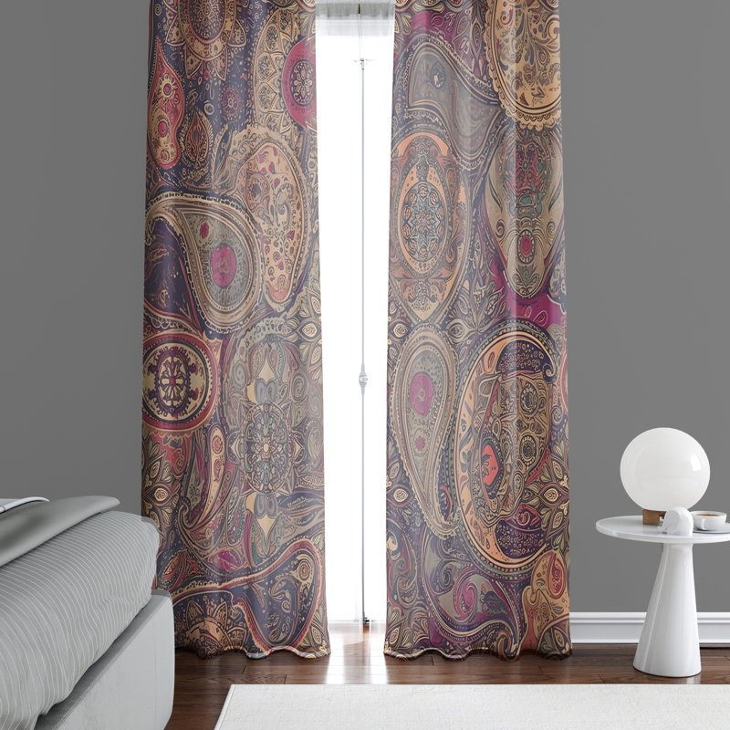 Window Curtains, 20" W x 61" L