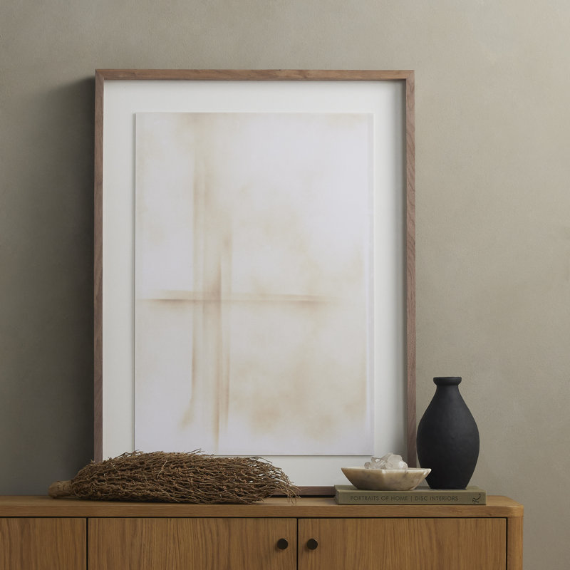 Neutral Sand Print by Amy Berlin, 40" H x 30" W x 2.5" D