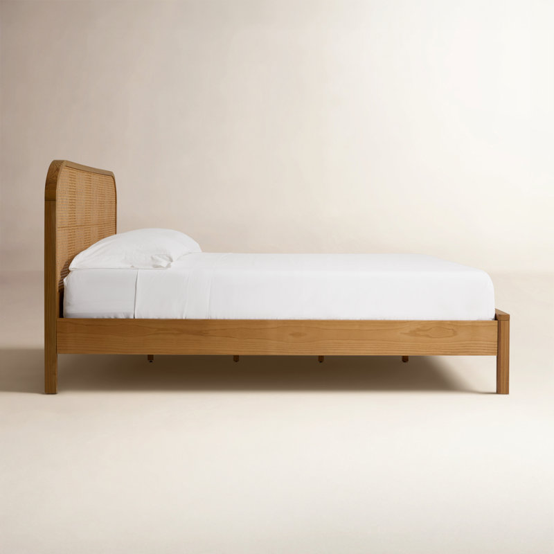 Ennis Cane Bed, Queen, Natural