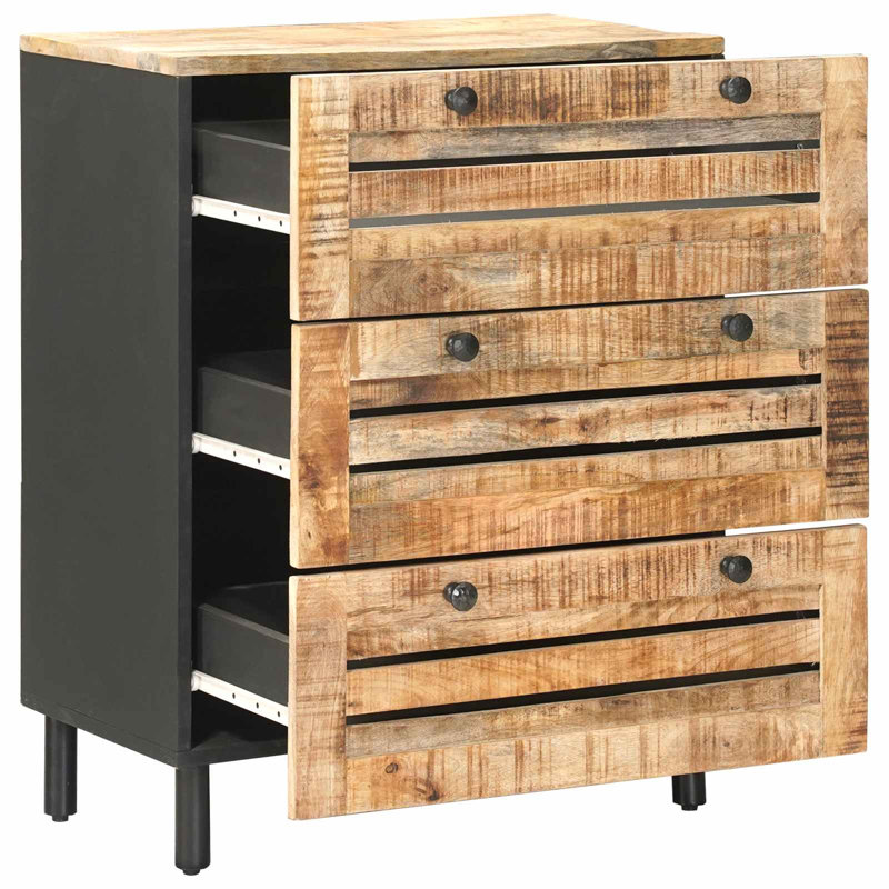 60cm Solid Wood Sideboard