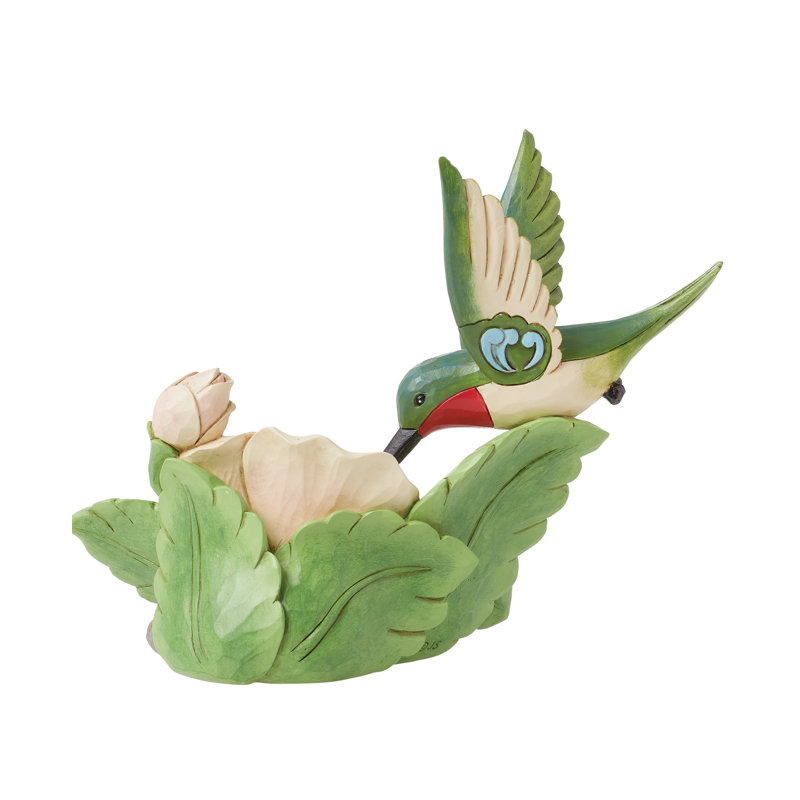 Jim Shore Heartwood Creek Hummingbird Figurine 5in H