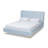 Jacqeuline Upholstered Wingback Bed-1025458476
