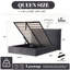 Grand lit de rangement rembourré hydraulique, velours gris-1648118534-1648118651