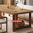 Brown Rectangular Solid Wood desk-254471398