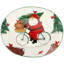 Old St. Nick Earthenware Platter