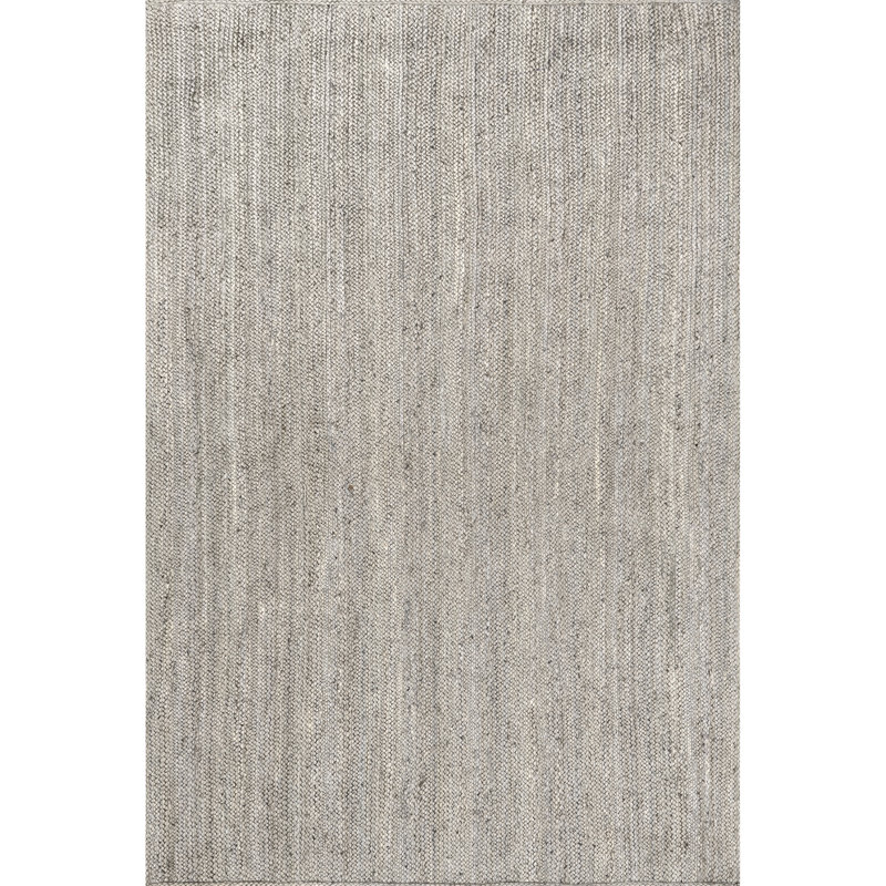 Tapis en jute de campagne tissé à la main Rigo, Rectangulaire 3 pi x 5 pi