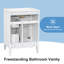 Ensemble de meuble-lavabo moderne 24 po avec lavabo, armoire de rangement en bois d'hévéa massif avec 2 tiroirs et support de porte à 2 niveaux-1796959079