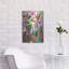 Red Barrel Studio® «Still Life with Two Cats And Lavender Sky» par Holly McGee, art mural en métal-1230772635