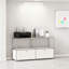 Armoire de rangement modulaire en métal avec tablettes réglables-123176086