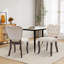 Chaise d'appoint capitonnée (ensemble de 2)-737529451