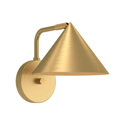Ireland Single Light Steel Dimmable Armed Sconce