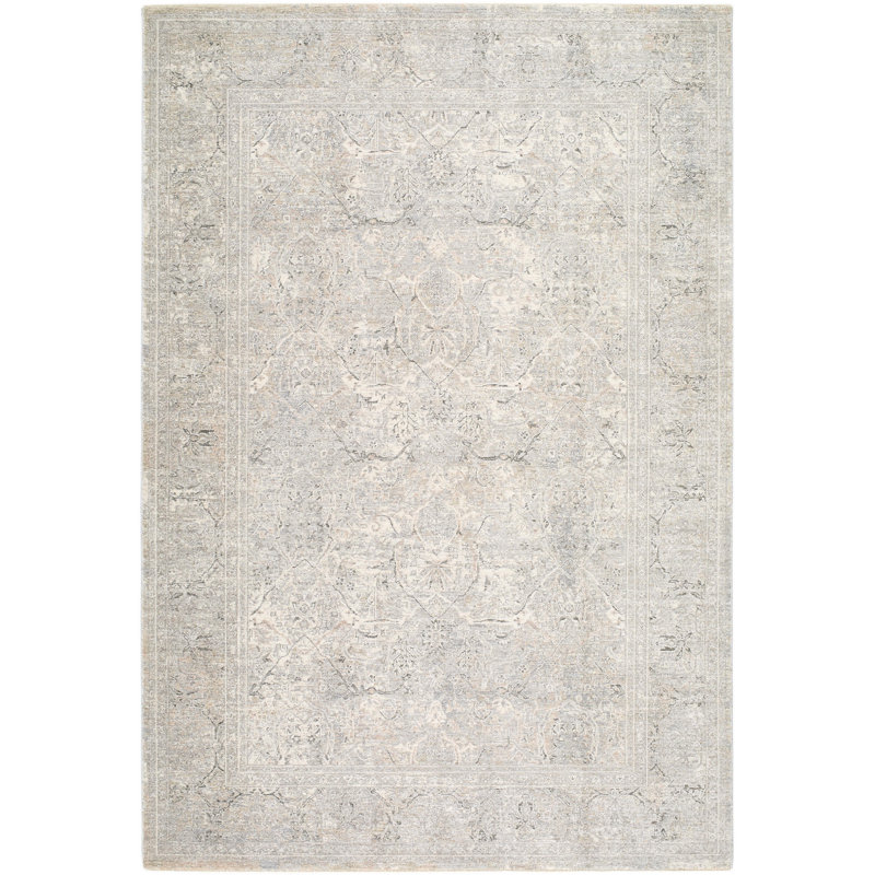 Tapis tissé à la machine Lanigan, Rectangle 7 pi 10 po x 10 pi 2 po, Beige