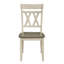 Ensemble de 2 chaises modernes au design moderne avec cadre en bois blanc antique-1166121742