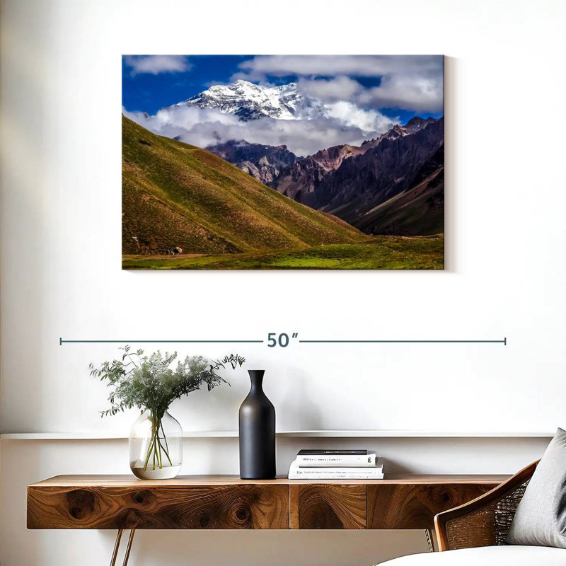 Harpa nuageux Aconcagua, H 24 po x l 36 po