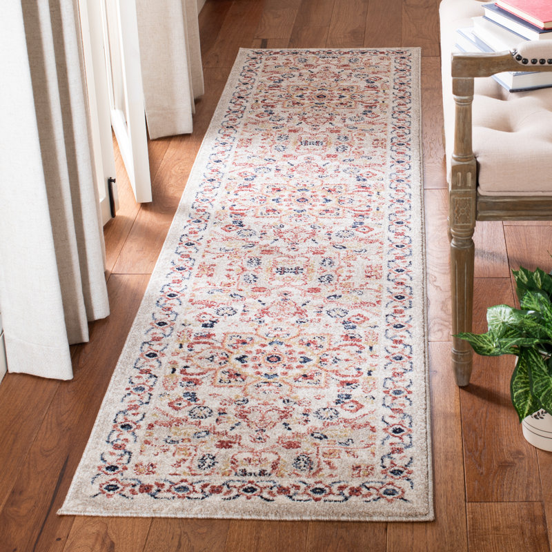 Tapis beige/ivoire oriental Casetta, Tapis de couloir 2 pi x 8 pi