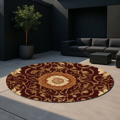 Tapis intérieur et extérieur Opulent Scroll