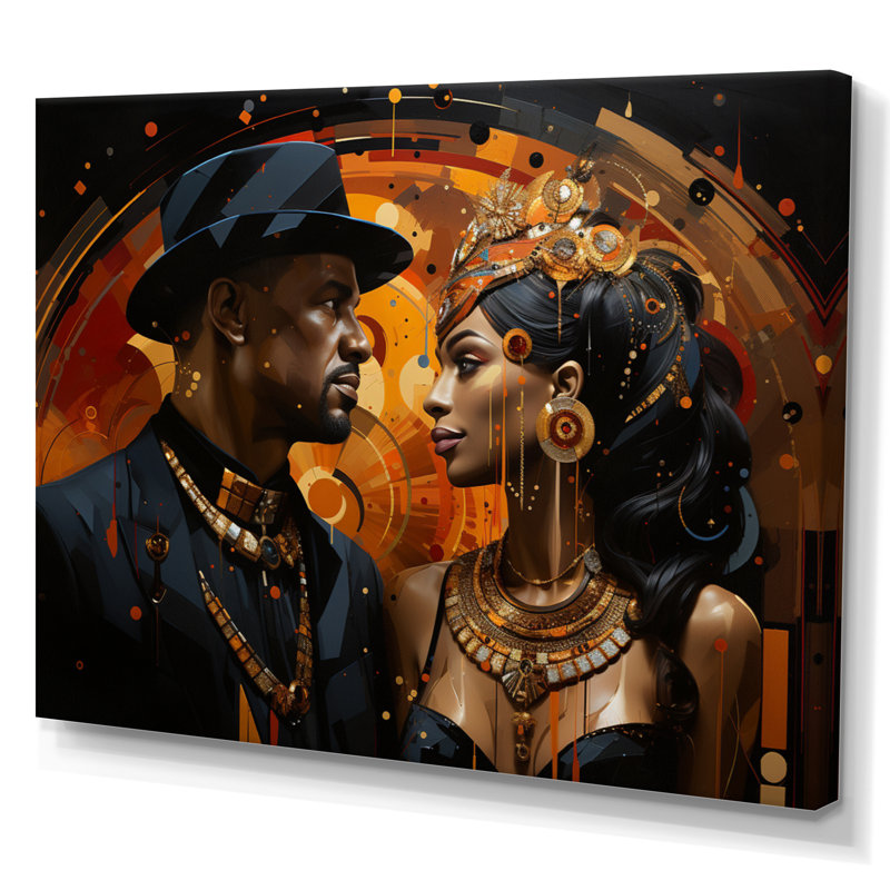 " Regal Renaissance A I ", 24" H x 32" W x 1" D, Wrapped Canvas