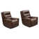 Ensemble de deux fauteuils inclinables Power Zero Gravity