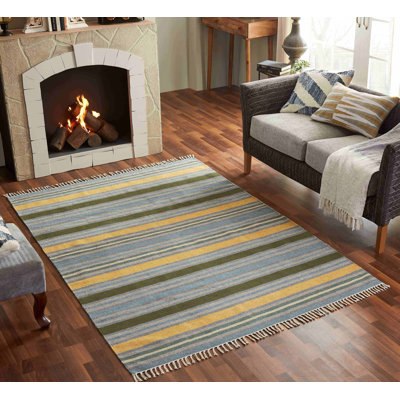 Lamere Wool Striped Indoor Rug