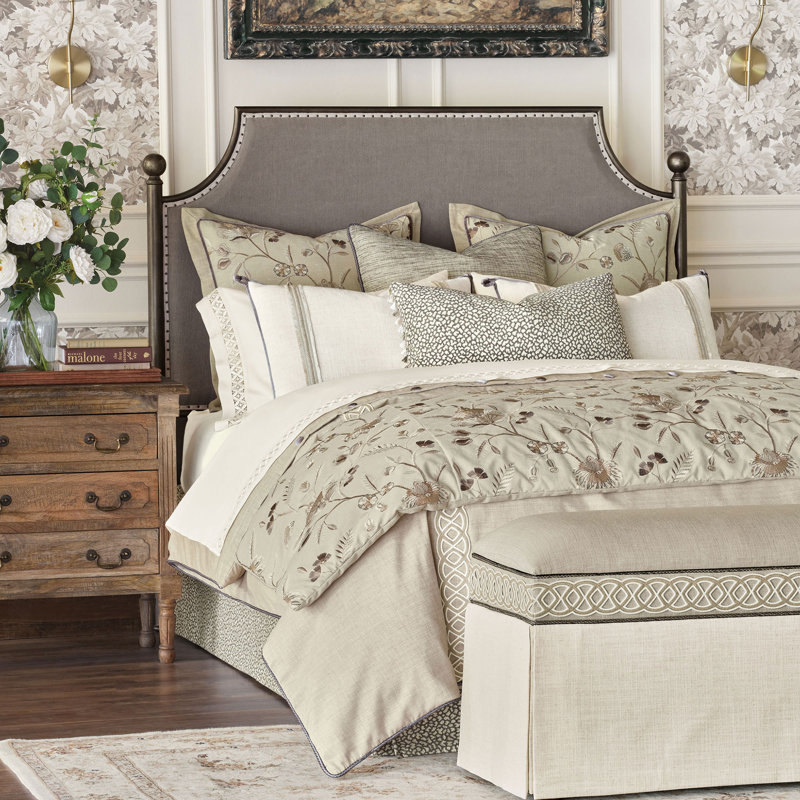 Rosecliff Upholstered Storage Bench, 16" H x 60" W x 22" D