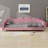 Upholstered Daybed With Cloud-Shaped Backrest-828039087
