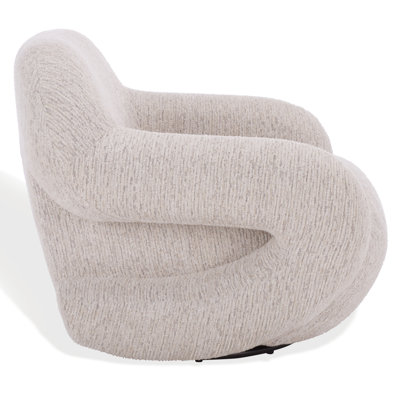 Kaylana Chenille Swivel Accent Chair