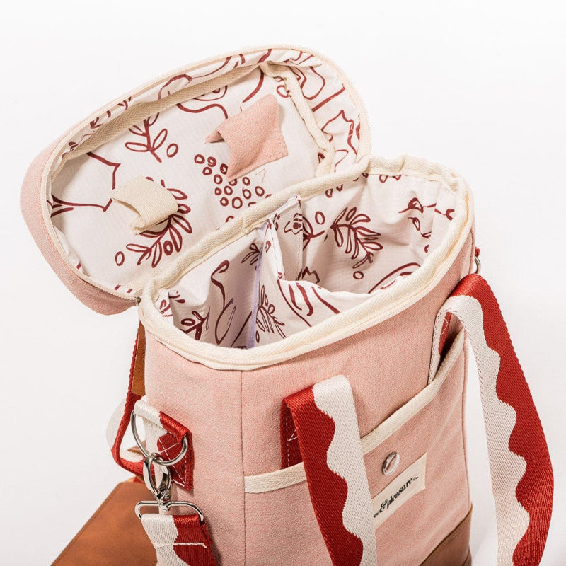 Wine Cooler Tote Bag, Pink