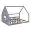 Lit maison avec fenêtre et clôture, DEL-229538783