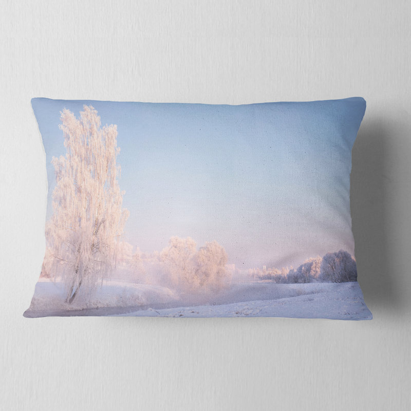 Coussin en cristal imprimé et paysage