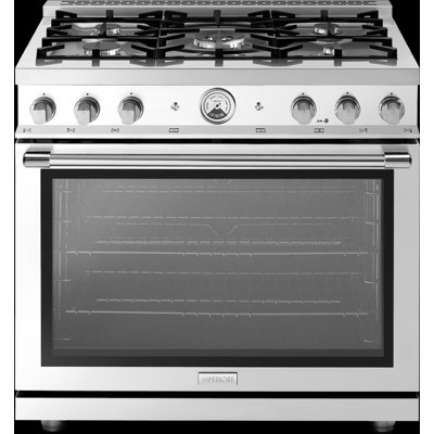 Cuisinière à gaz autoportante 36 po La Cucina 
