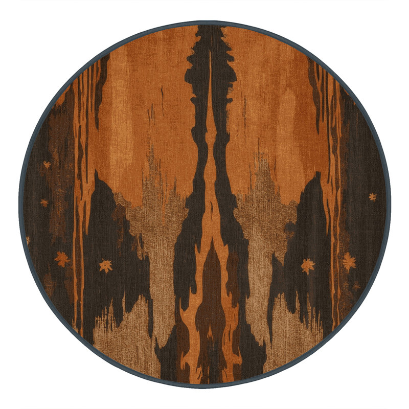 Terra Symphony Rug, Round 5'