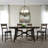 Reber 4 Person Extendable Solid Wood Top Gathering Table Set w/ Upholstered Chairs-1784722203